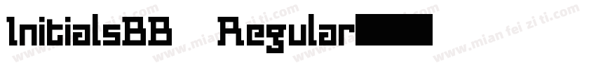 InitialsBB Regular字体转换